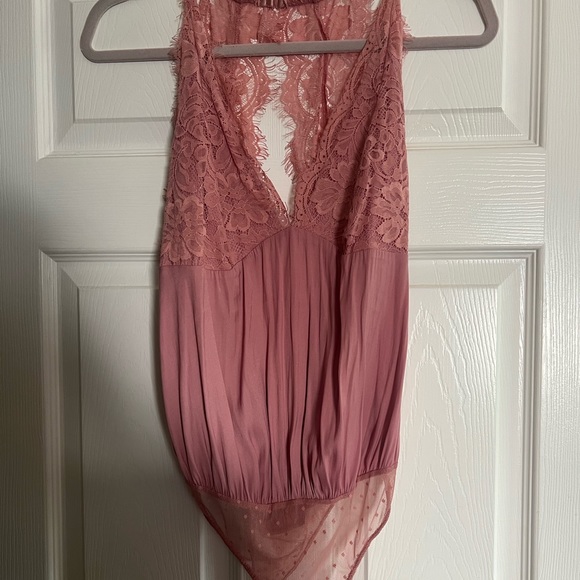 NWT Free People Lace Bodysuit - Picture 2 of 5